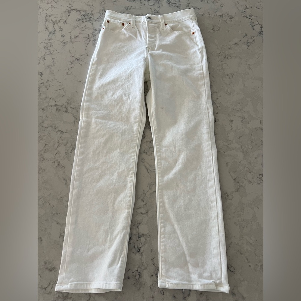 White Denim Jeans - Picture 2 of 4